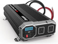 1500 Watts Power Inverter, 12v to 110v, Two AC Outlets, Two USB Ports X893