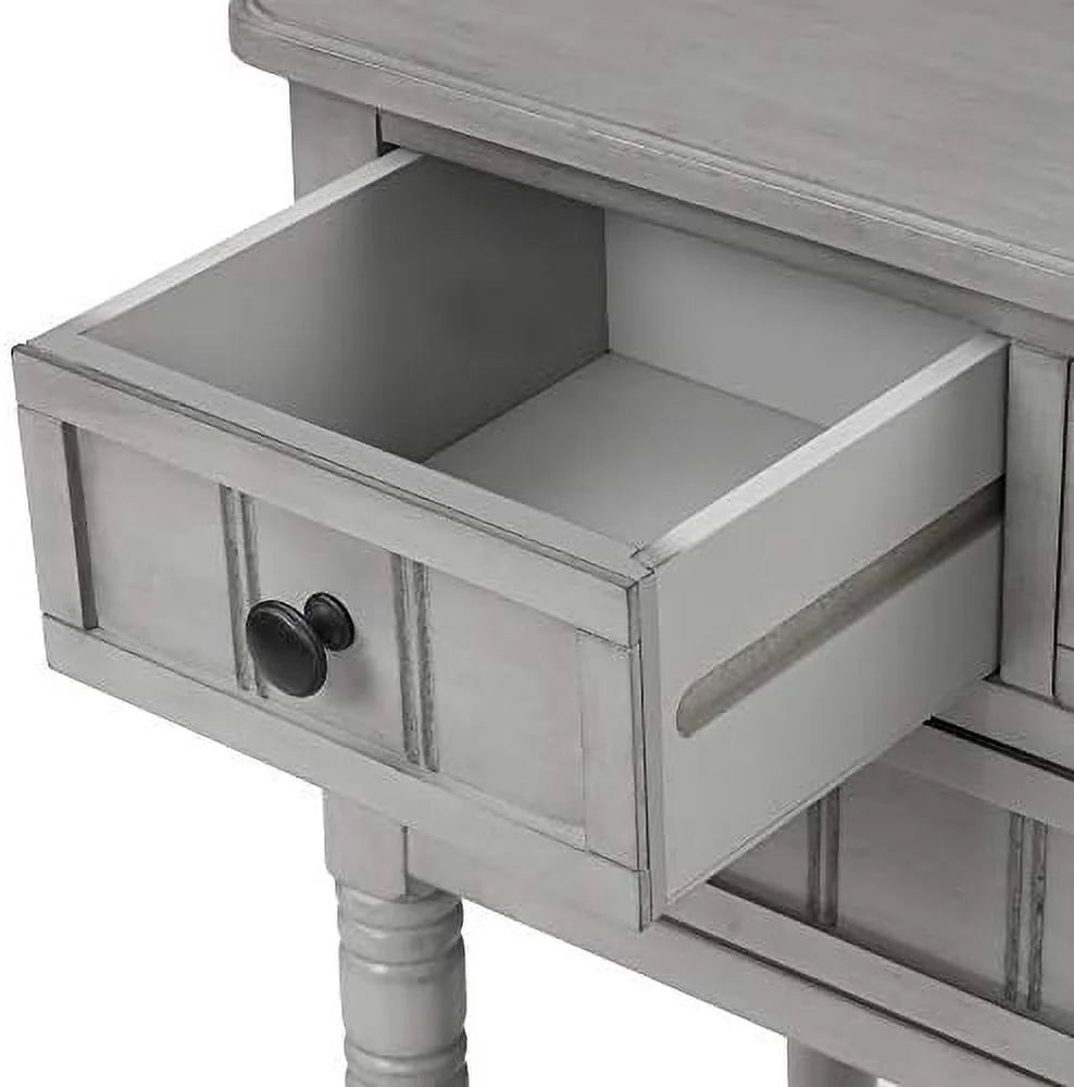 Narrow Console Table with Three Drawers Q57702