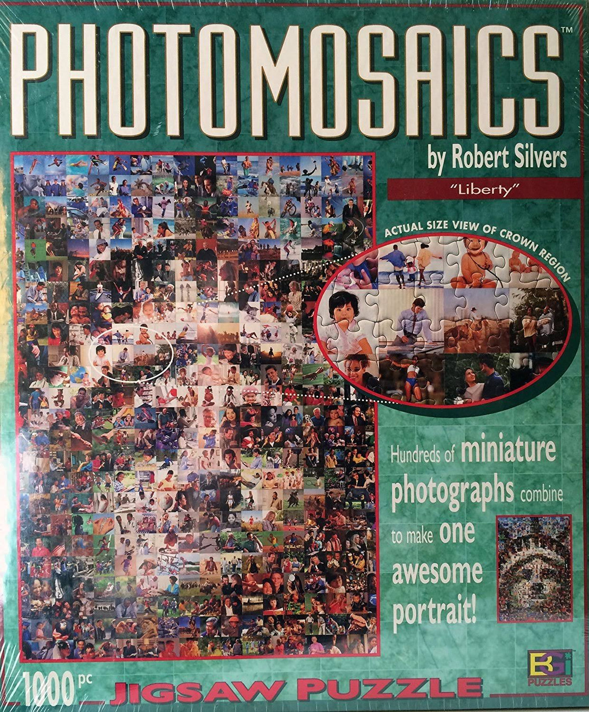 Liberty Photomosaic Jigsaw Puzzle R9491