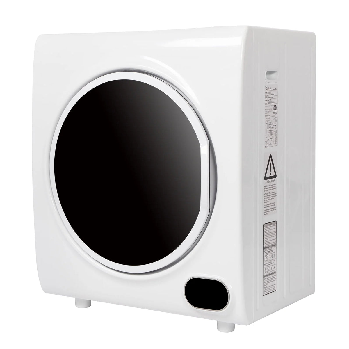 White 2.6 cu.ft Portable Electric Laundry Dryer K8755