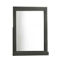 39 in. Gray Oak Rectangle Dresser Mirror C576385