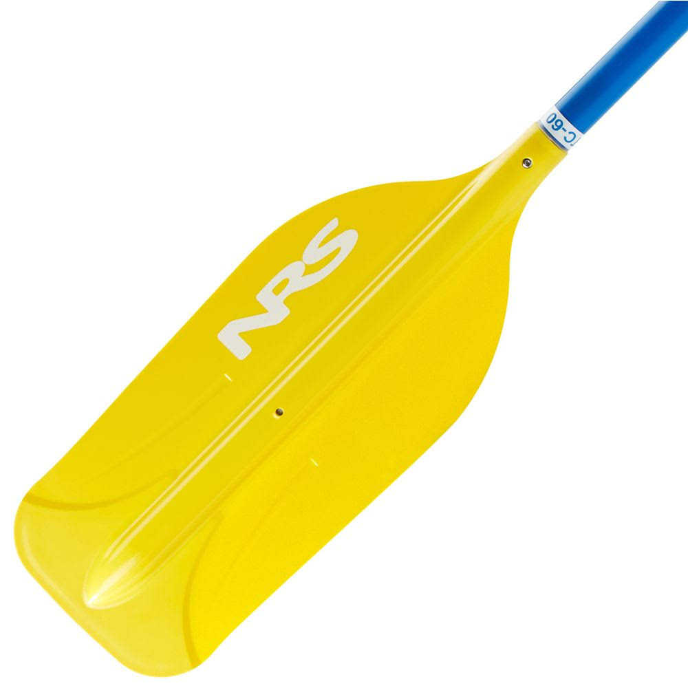 Yellow/Blue 60in Canoe/Raft Paddle B49830