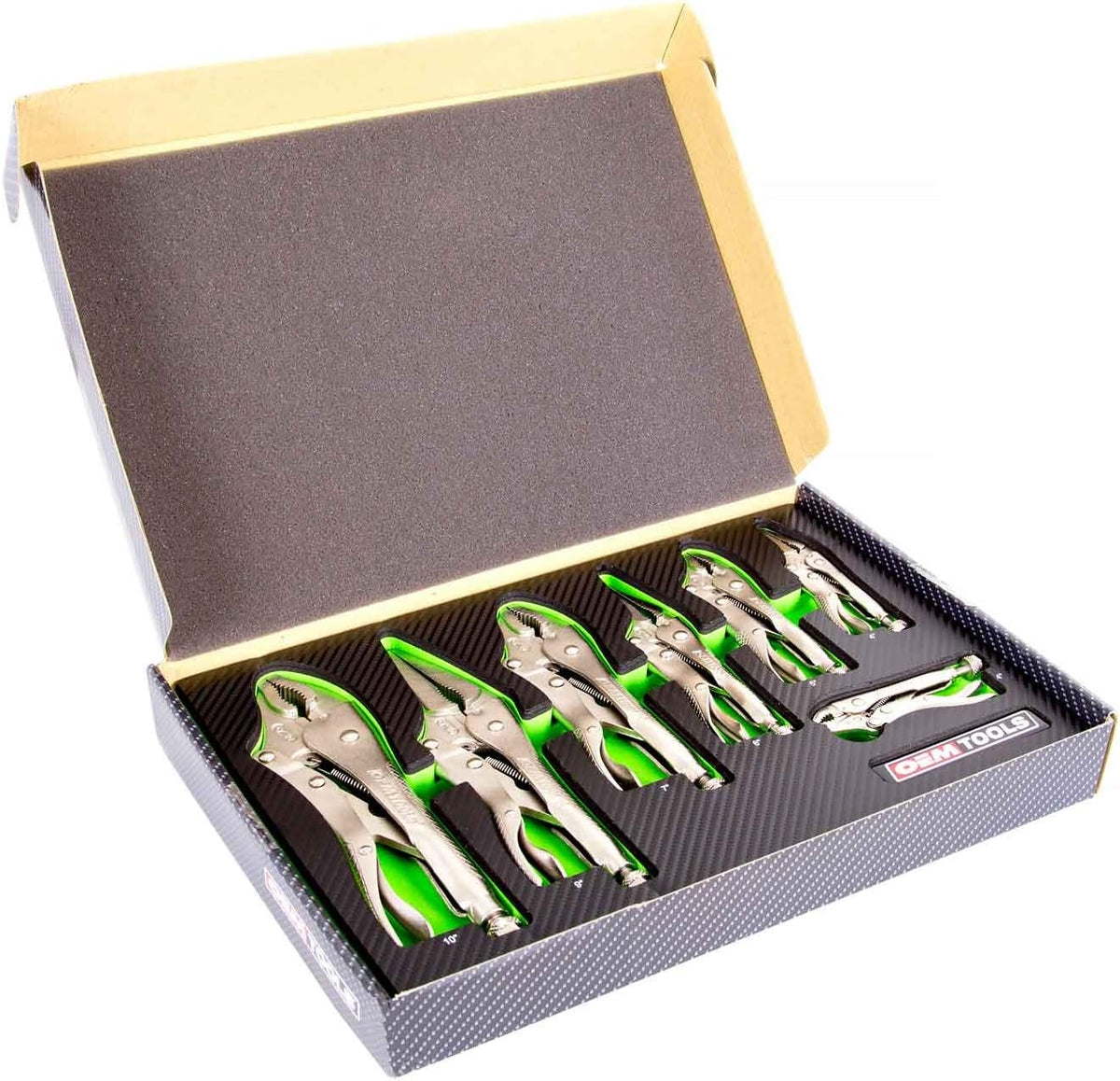 7 Piece Locking Pliers Set with EVA Tray J1620