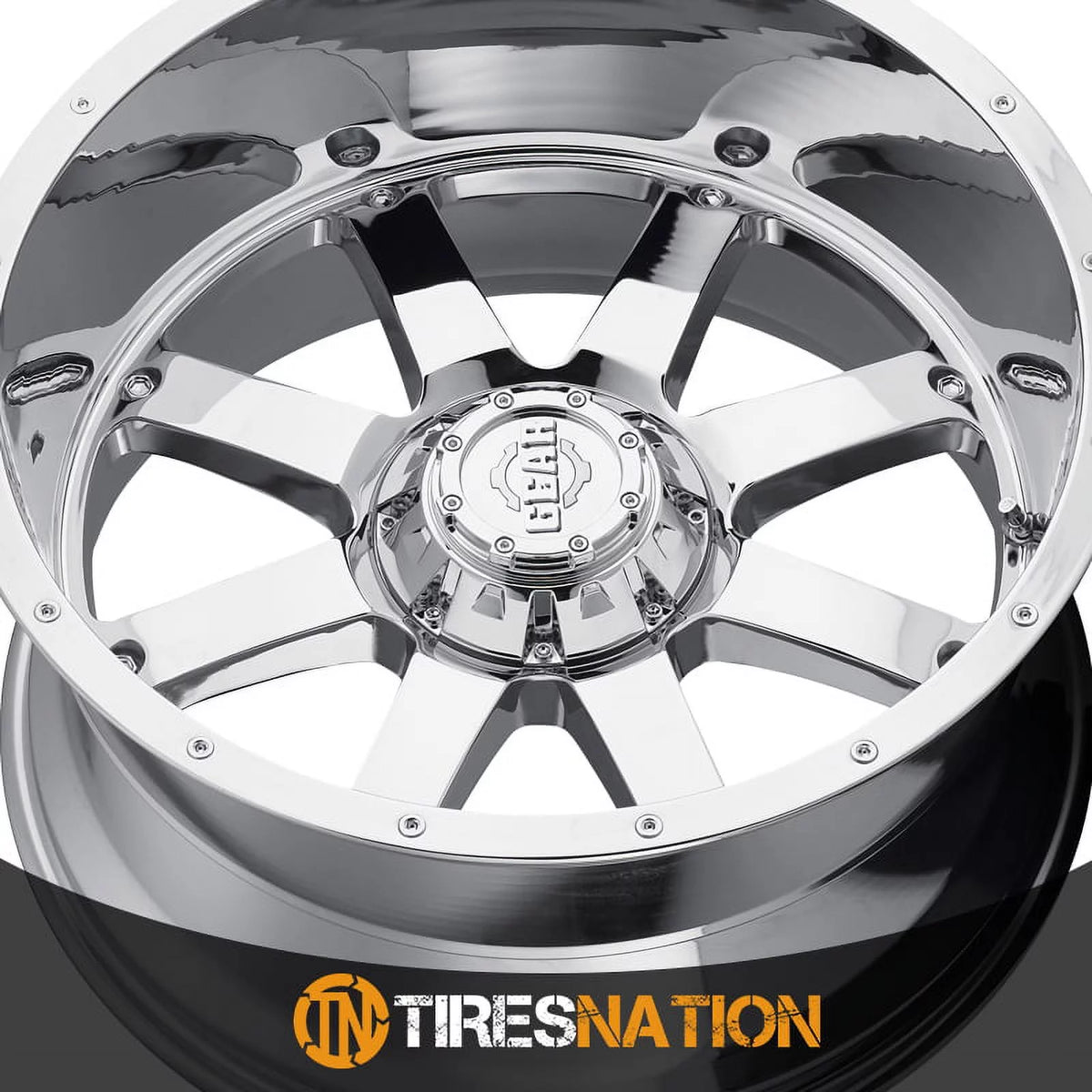 20x12 8x165.1 -44et Chrome Plated Wheel G380437