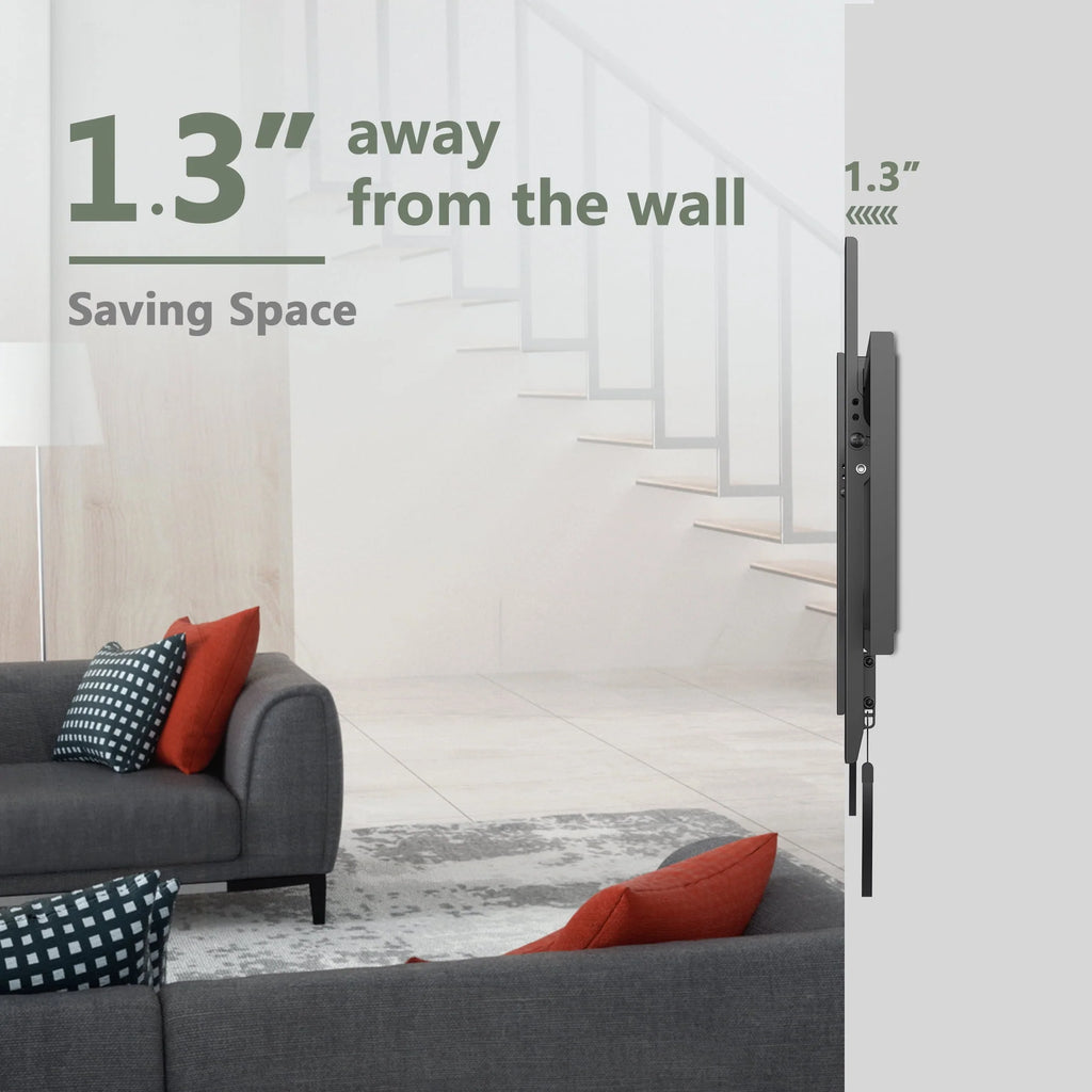 Large Tilting TV Wall Mount for 37-82 Flat Screen TVs V281