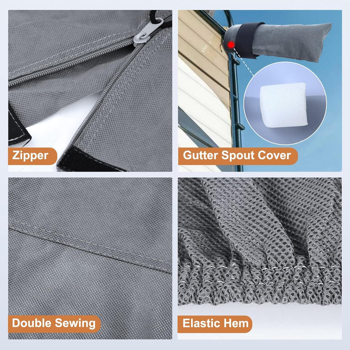 5 Layers RV Cover for 22'1 - 24' Motorhome R502564