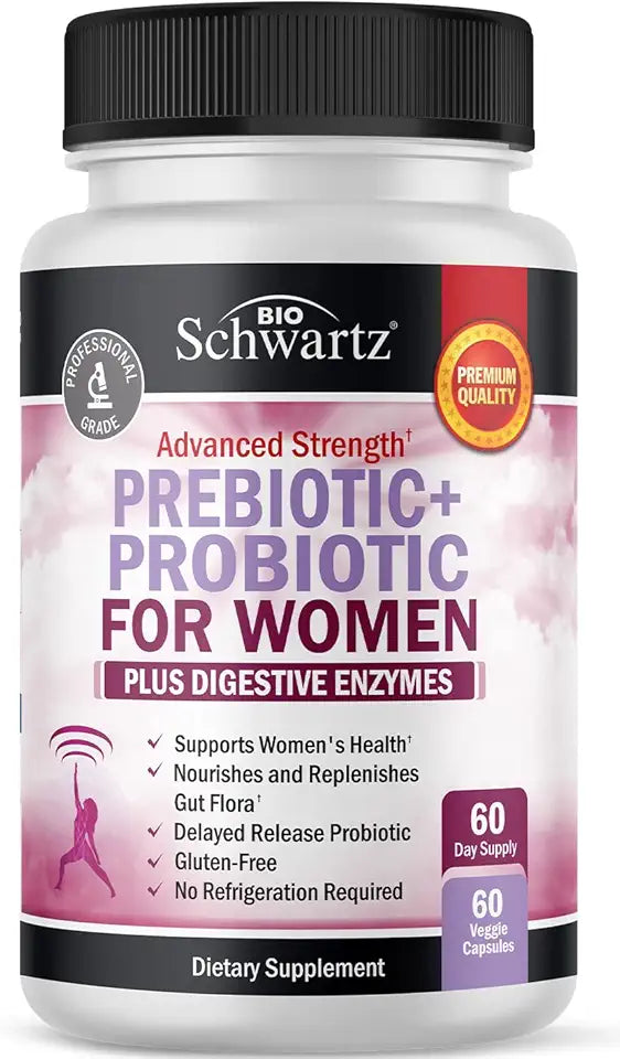 Probiotics and Prebiotics Capsules 60 Count H373