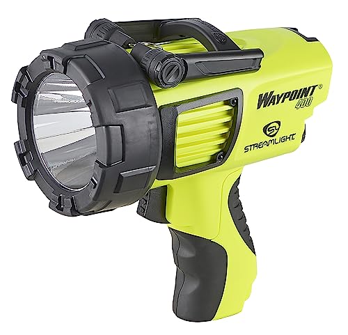 Yellow Rechargeable 1400-Lumen Pistol-Grip Spotlight W338328
