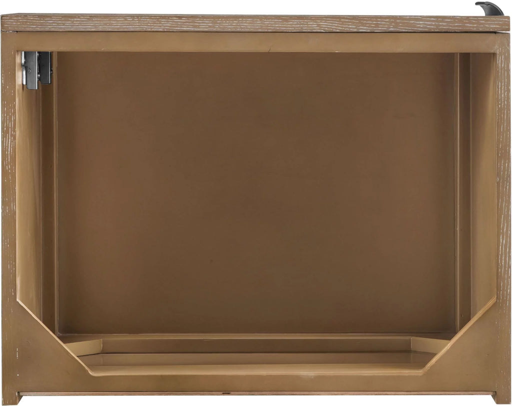 24" Wall Mounted Single Basin Hardwood Vanity D3828