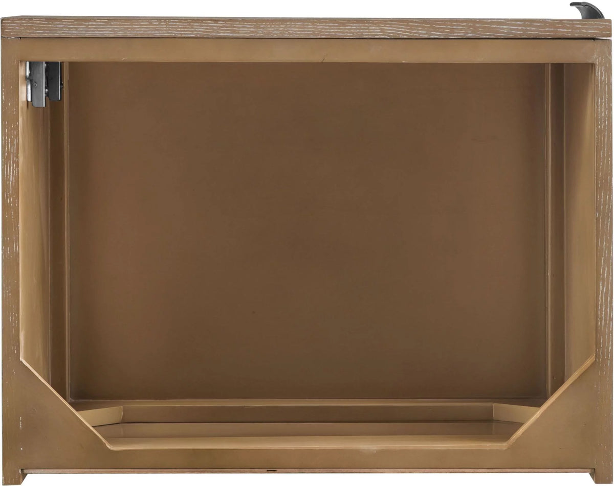24" Wall Mounted Single Basin Hardwood Vanity D3828