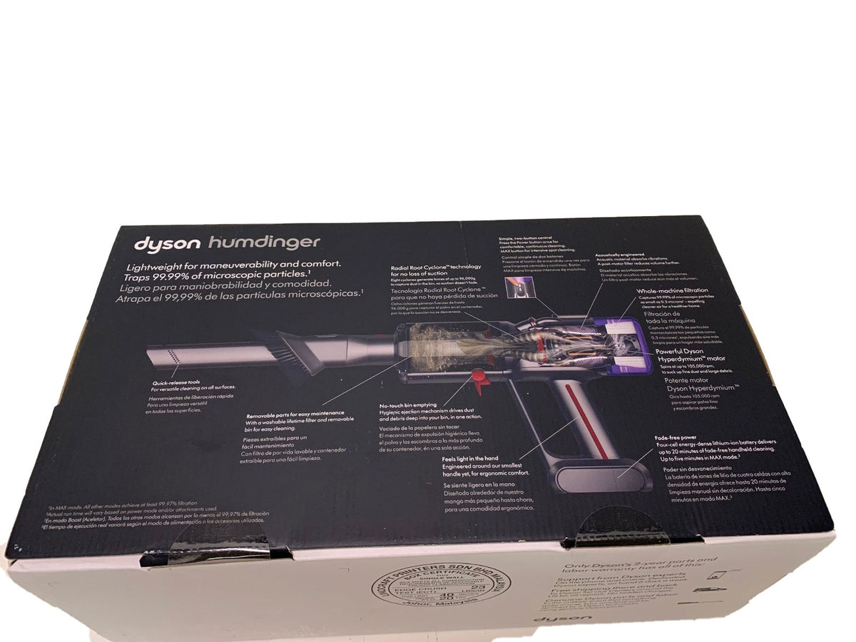 Silver Handheld Vacuum B738015