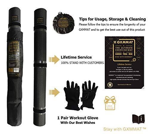 Extra Large 10x6x7mm Non-Slip Exercise Mat U7729