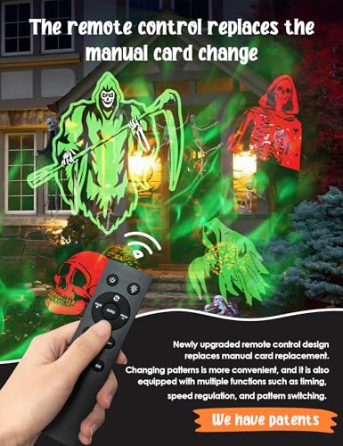 12-in-1 Outdoor Waterproof Holiday Projector Lights N483320