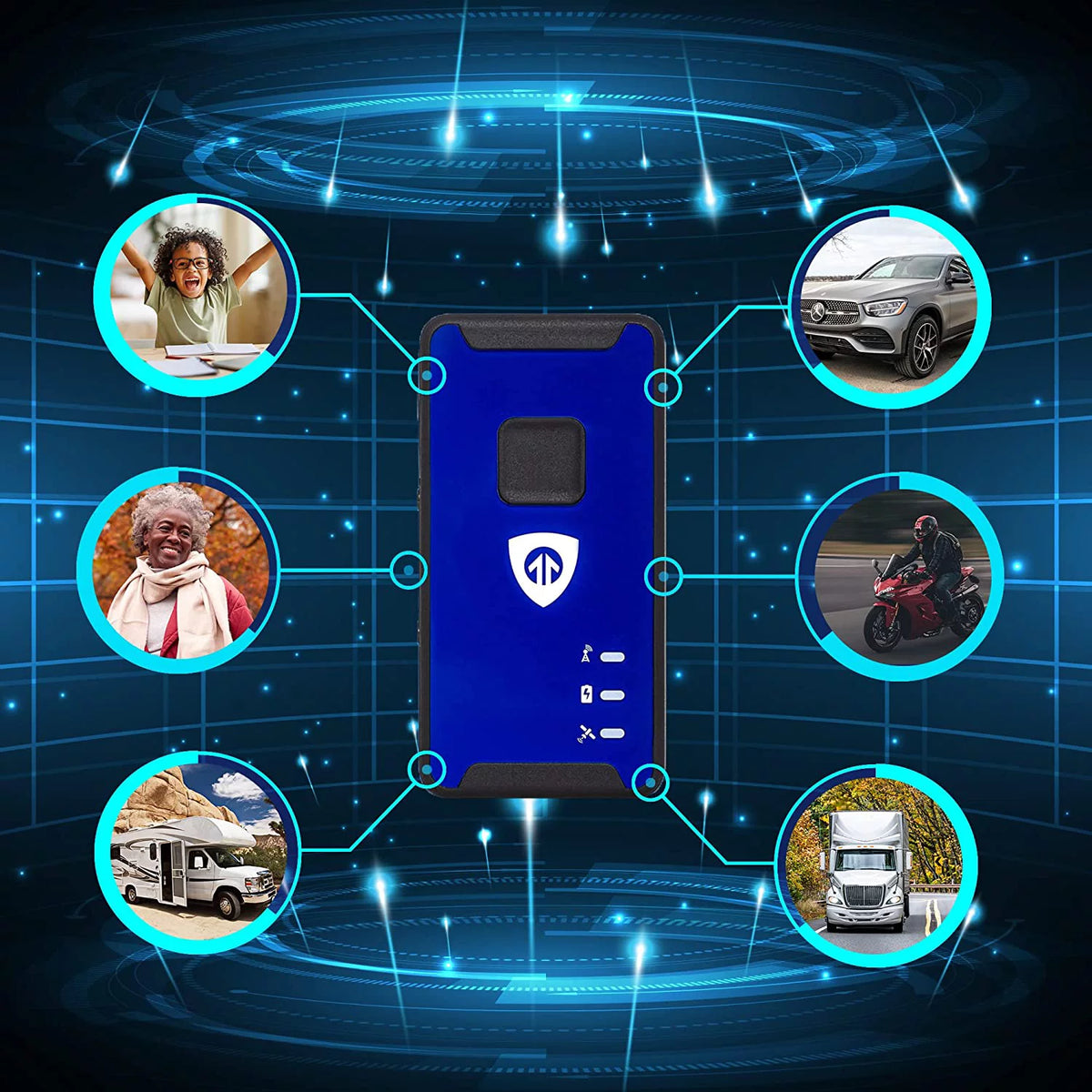 GPS Tracker with Magnetic Case A2729
