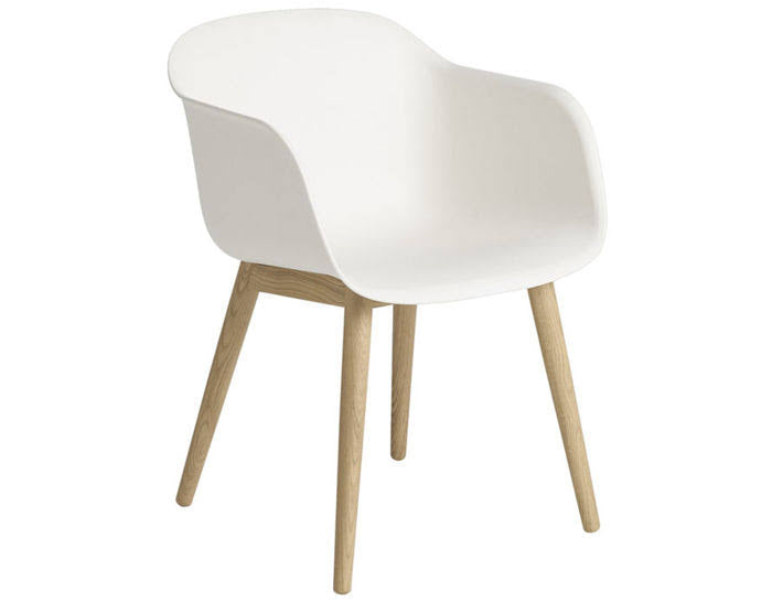 Armchair with Wood Base A79863