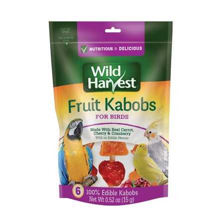Fruit Kabobs Bird Treats, 6 count Q143963